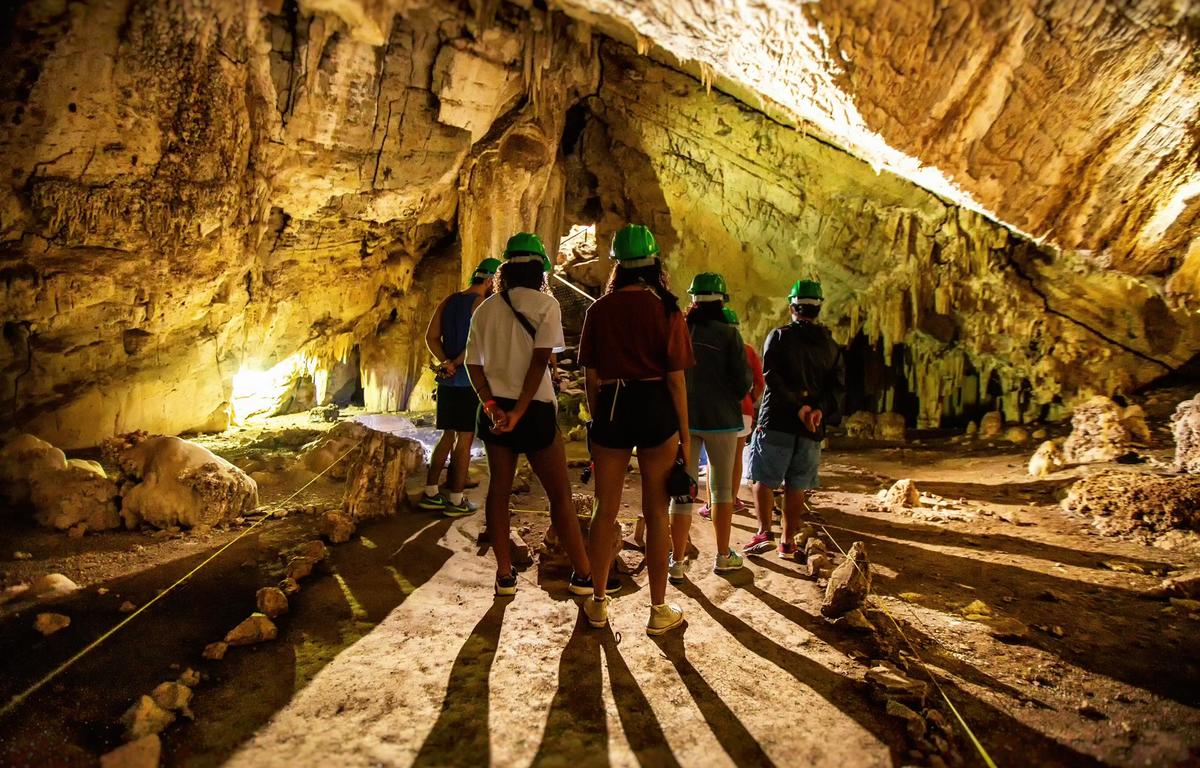 grutas de são miguel em bonito ms formações calcárias